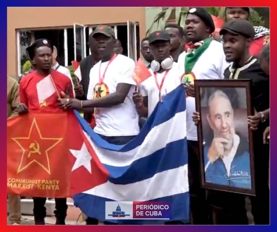 Grupos comunistas organizan envío de ayuda humanitaria a Cuba desde Kenia en medio de crisis de subsistencia