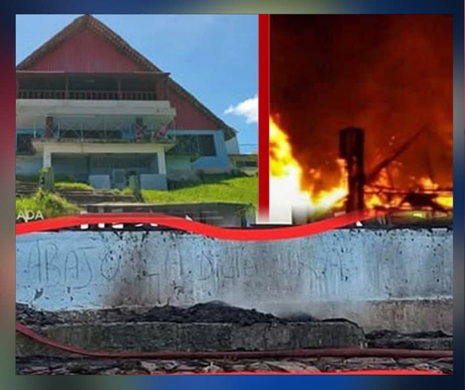 Incendio destruye el emblemático Mirador de Guisa
