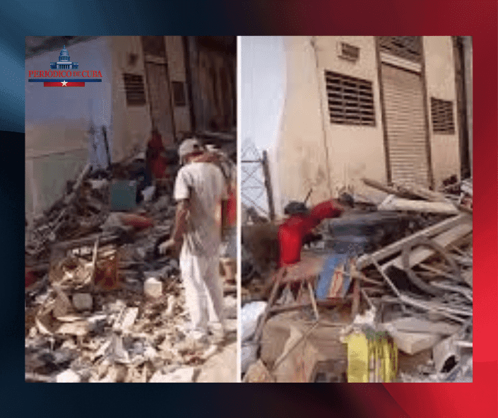 Trágico derrumbe en La Habana Vieja deja dos fallecidos y reaviva el debate sobre el deterioro habitacional en Cuba