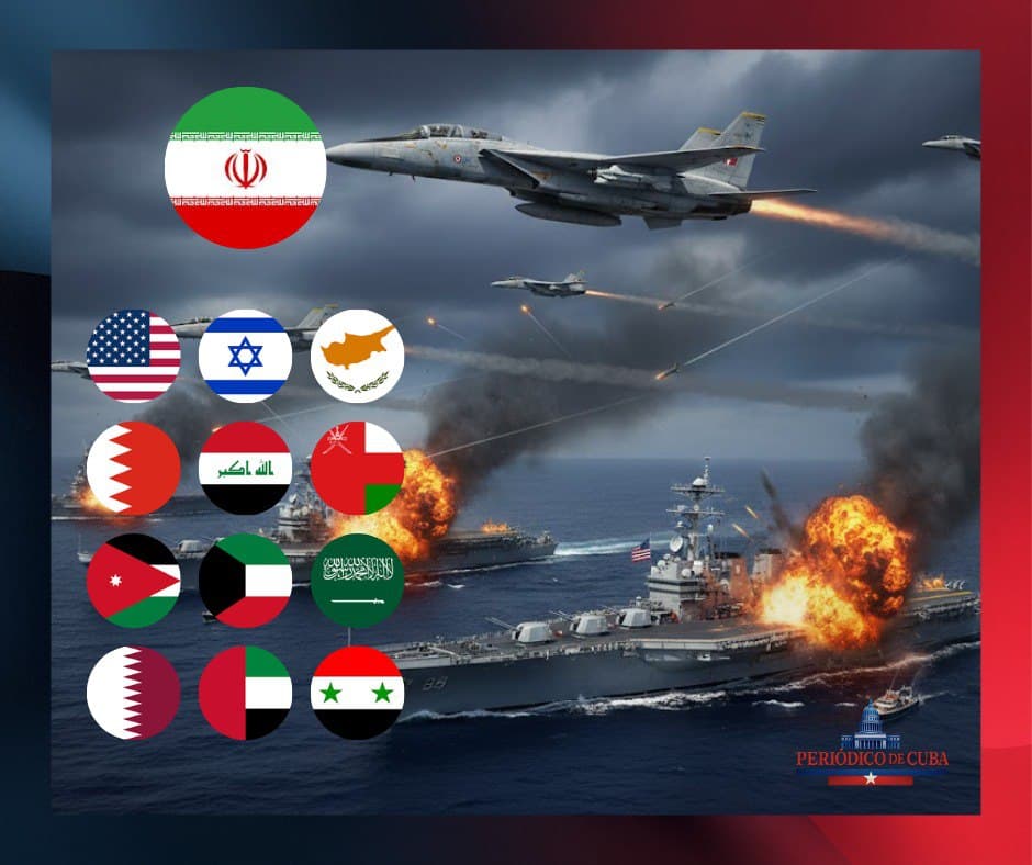 Irán lanza más de 600 misiles y 800 drones en ofensiva regional sin precedentes