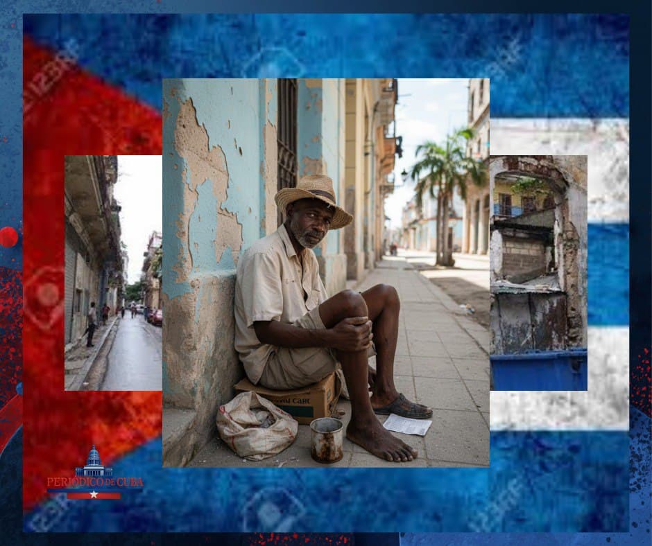 Aumenta la indigencia en El Vedado mientras la crisis social se profundiza en La Habana