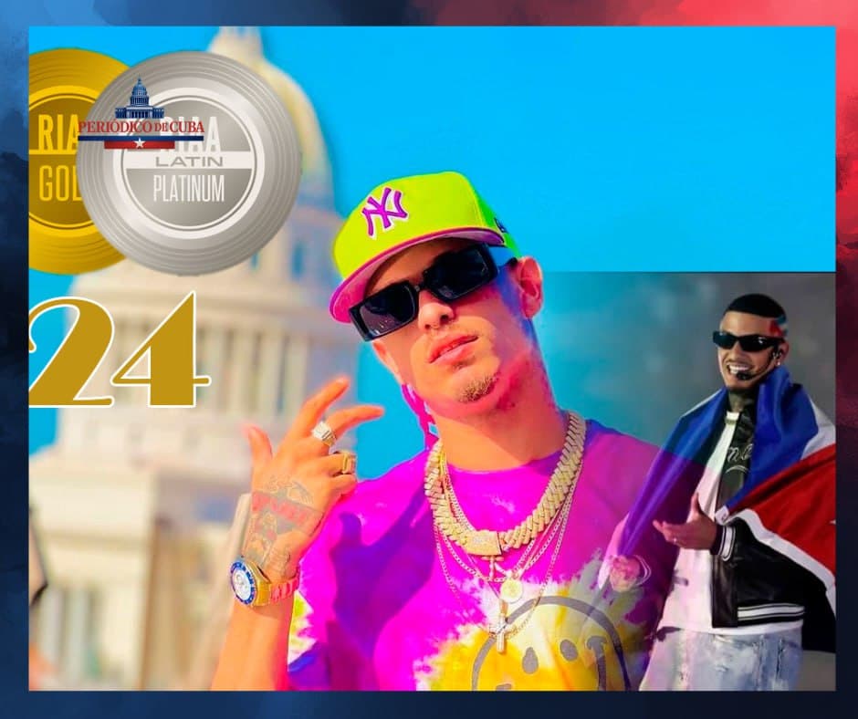 Oniel Bebeshito hace historia con 24 discos de Oro y Platino en la música urbana cubana