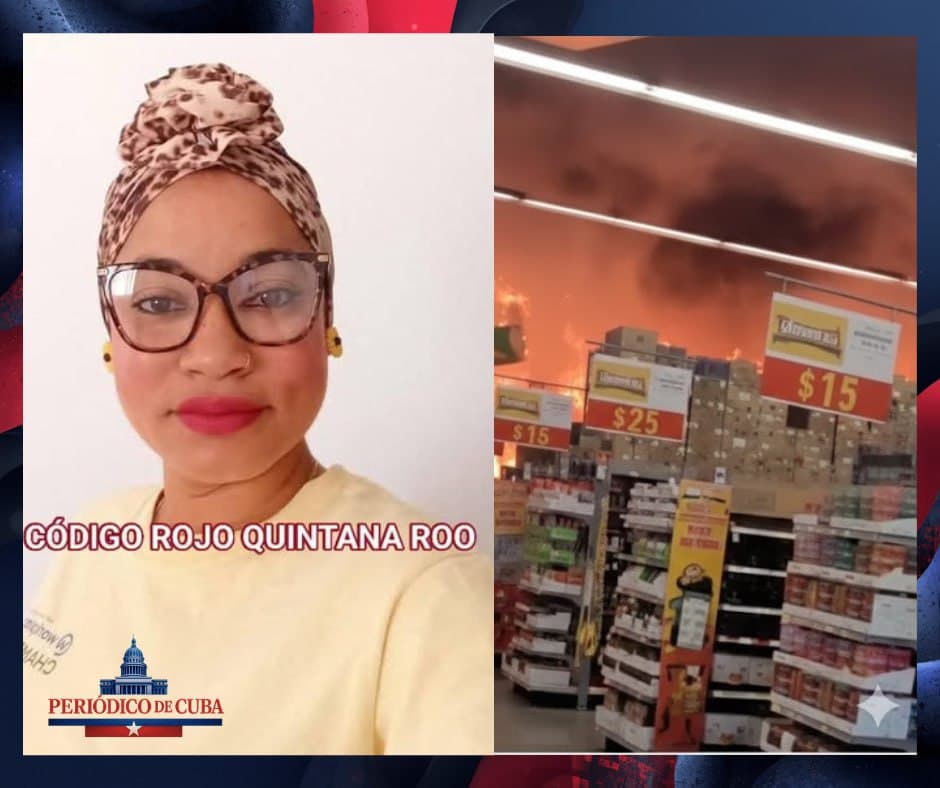 Trabajadora de Bodega Aurrerá evita tragedia durante incendio en Cozumel: clientes la reconocen como heroína