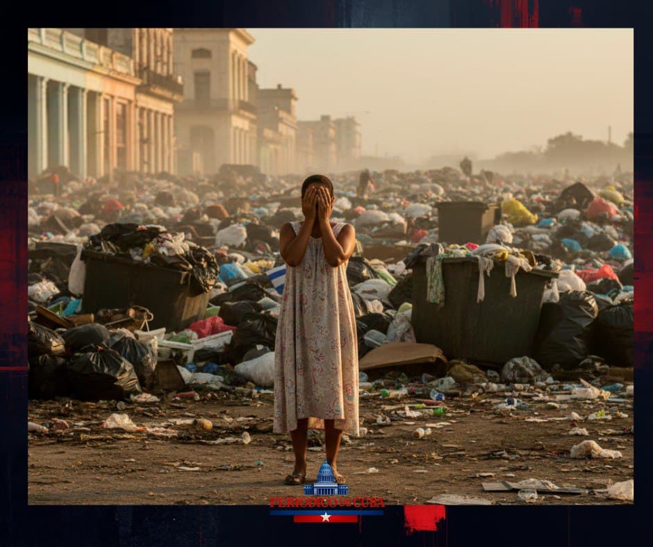Basura desbordada en Centro Habana convierte una esquina céntrica en foco de riesgo sanitario