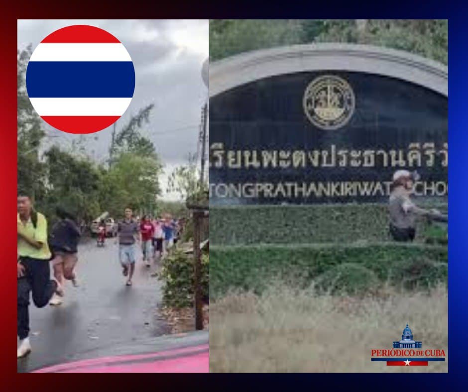 Ataque armado en escuela de Tailandia deja varios heridos y reaviva el debate sobre seguridad escolar