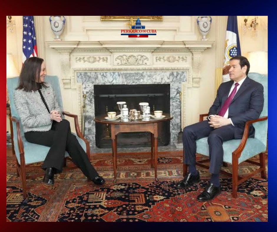 María Corina Machado agradece a Marco Rubio su apoyo y llama a reconstruir Venezuela tras “27 años de devastación”