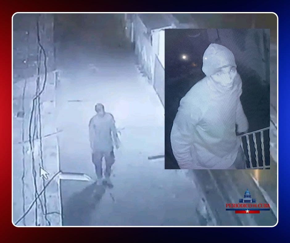 Ladrón vuelve a robar en la misma casa en Bayamo y queda grabado sin cubrirse el rostro
