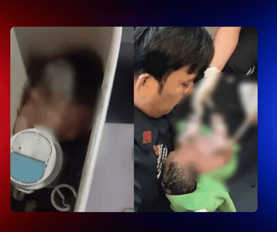 Rescatan con vida a recién nacida abandonada en el depósito de un inodoro en Bangkok