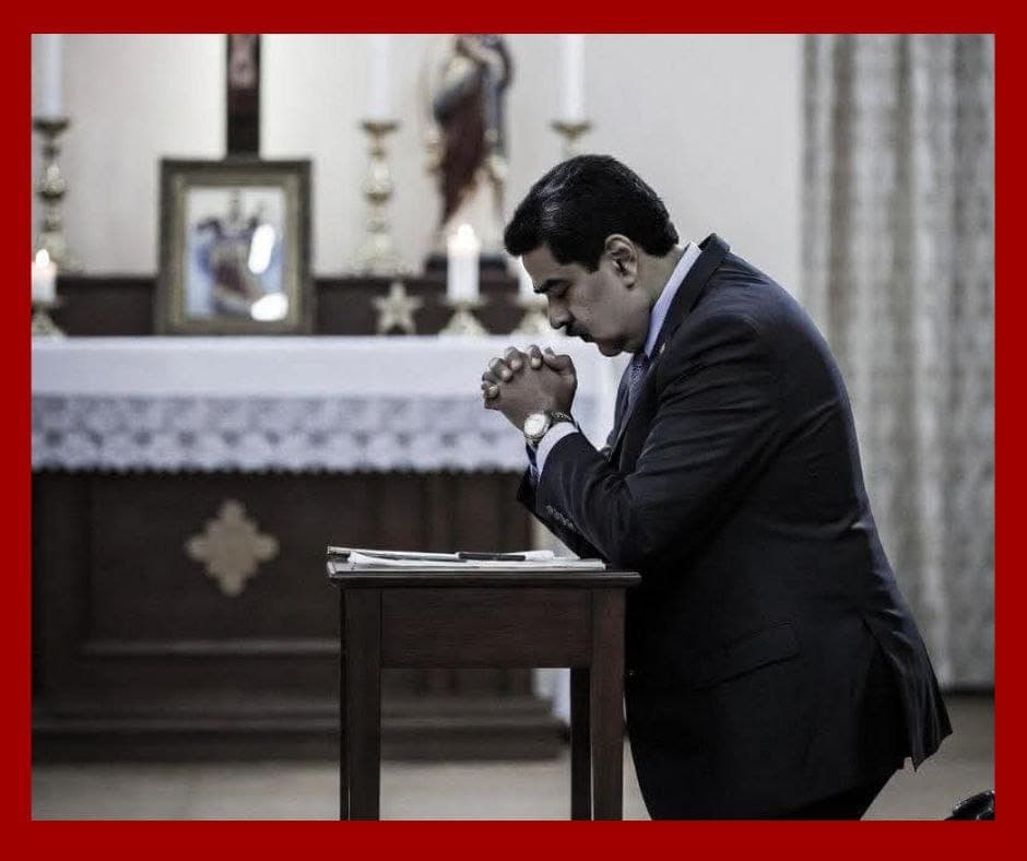 Discurso religioso de Maduro en Miraflores declara a Jesucristo como “dueño de Venezuela”
