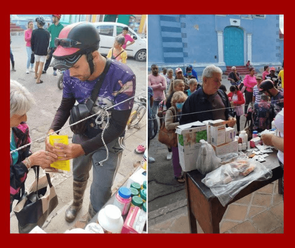 Solidaridad desafía represión en Sancti Spíritus con donación de medicinas