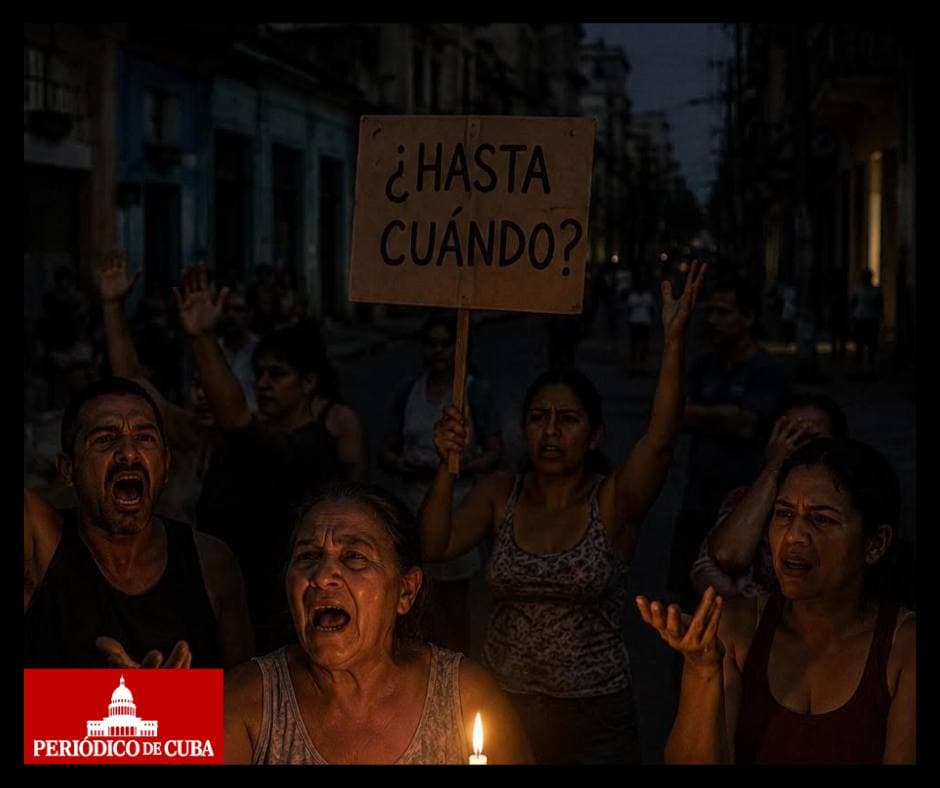 Déficit energético Cuba: crisis eléctrica alcanza 2050 MW