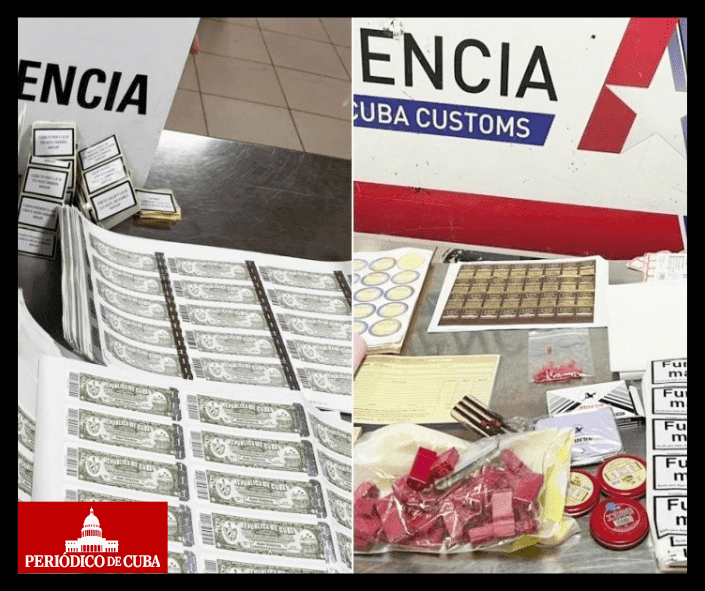Detectan materiales para falsificar tabacos en el aeropuerto de La Habana
