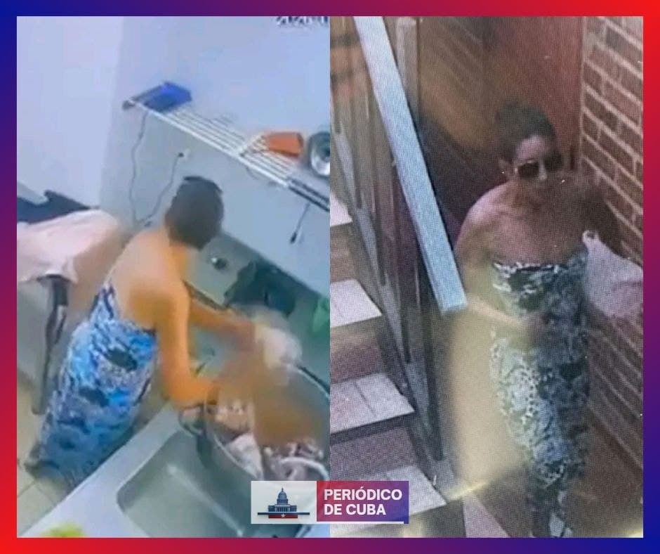 Mujer es grabada mientras roba en su trabajo