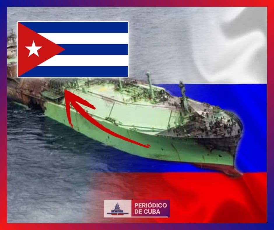 Se acerca a Cuba un buque petrolero ruso con 740.000 barriles de crudo