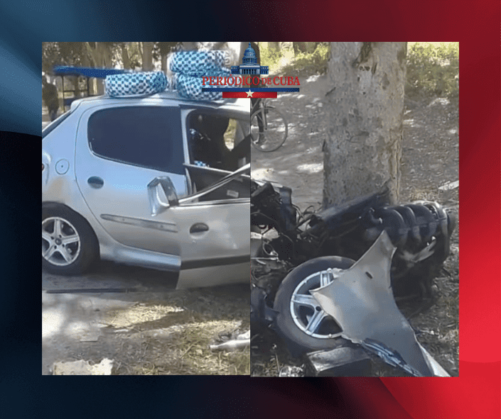 Accidente de tránsito en La Habana deja un conductor con lesiones leve