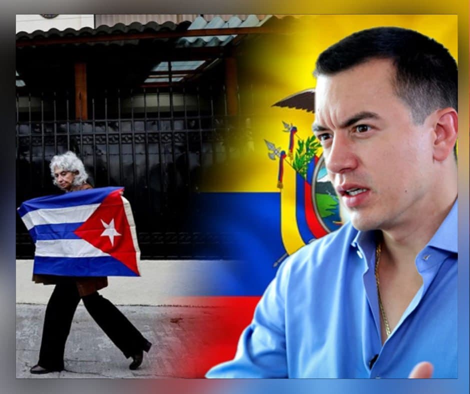 Daniel Noboa acusa al régimen cubano de injerencia en Ecuado
