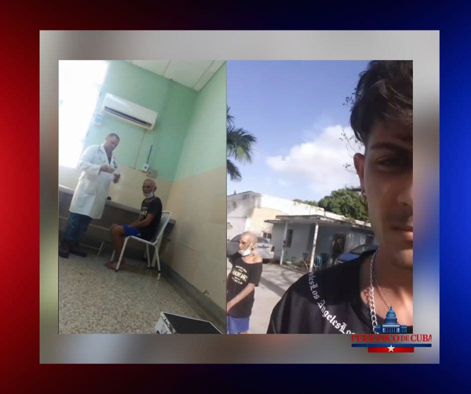 Indignación en Cuba por video que muestra a un joven auxiliando a un hombre desmayado mientras policías no intervienen en La Habana