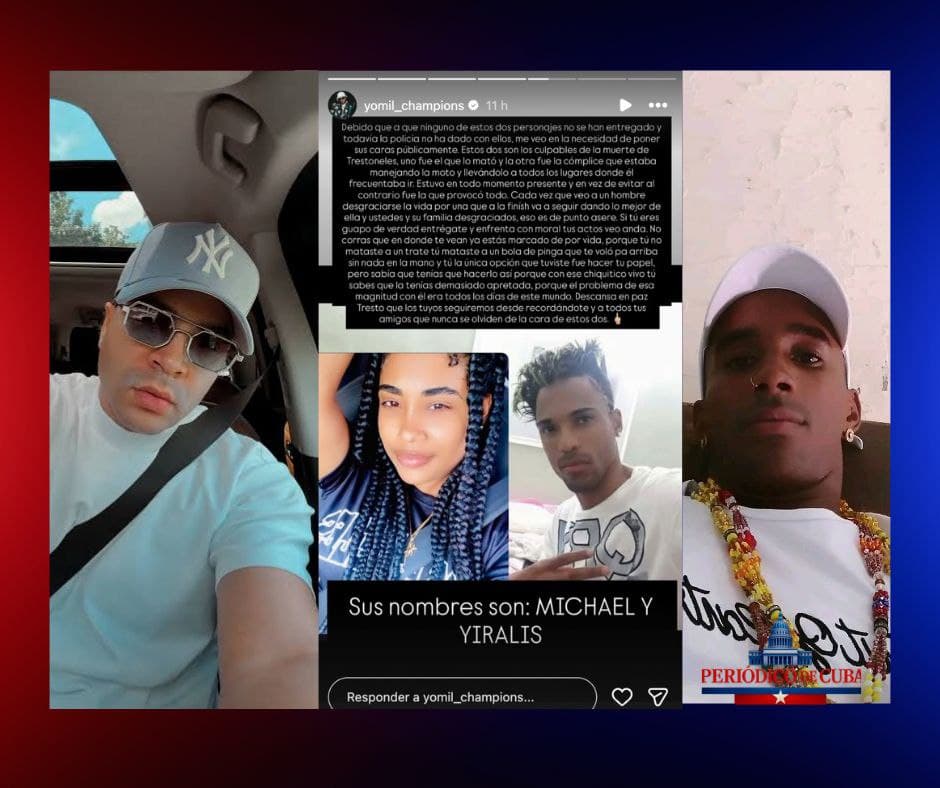Yomil publica fotos de presuntos implicados en asesinato de su amigo y desata debate sobre inseguridad en Cuba