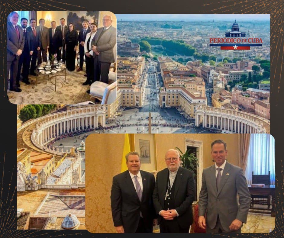 Reunión diplomática en Roma aborda la crisis cubana con apoyo regional y del Vaticano