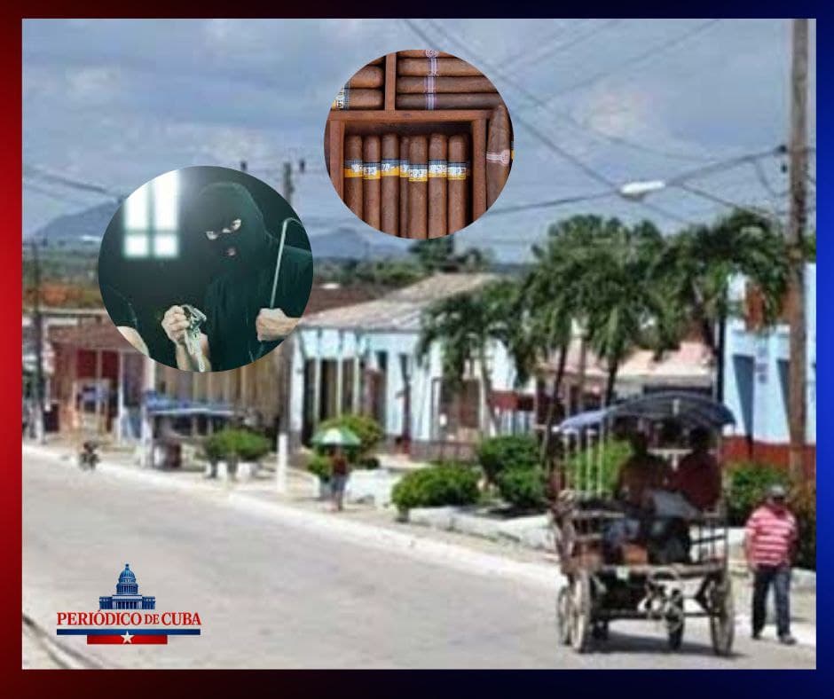 Robo frustrado en Taguasco: MININT detiene a dos reincidentes en establecimiento de tabaco