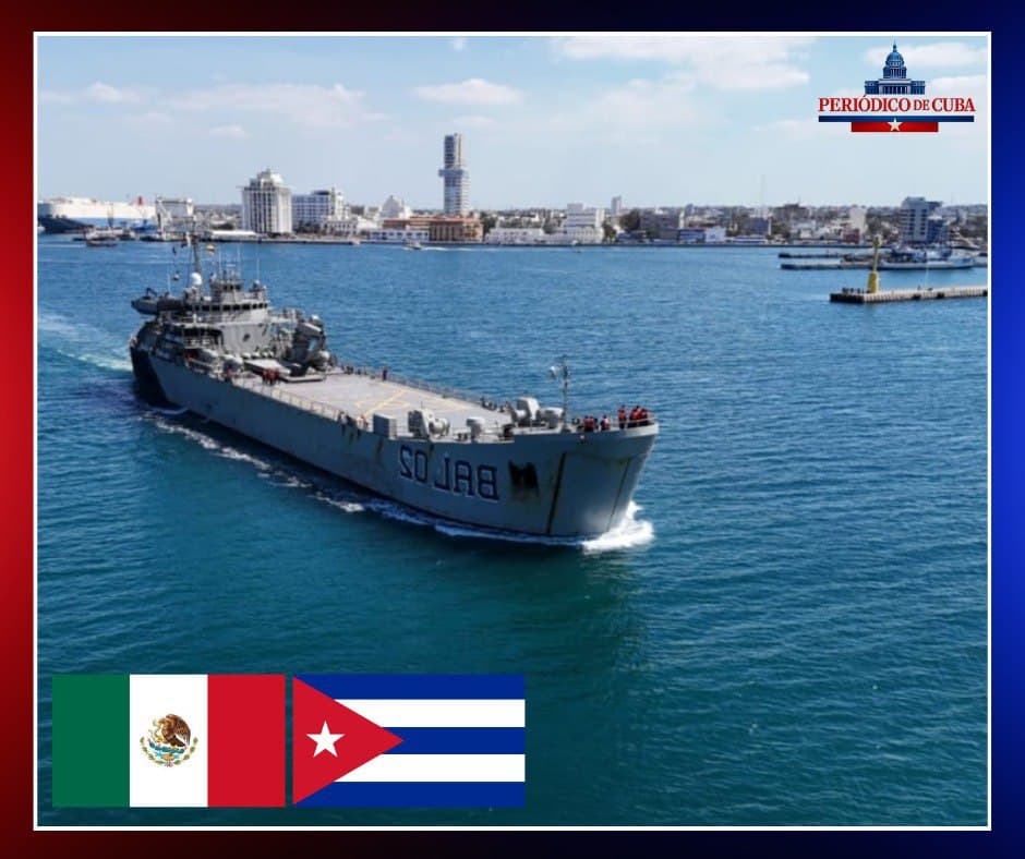 México envía más de 814 toneladas de ayuda humanitaria a Cuba desde Veracruz