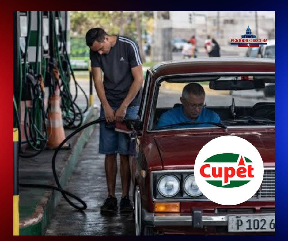 CUPET suspende la venta de combustible en pesos y dolariza el acceso mediante cola digital