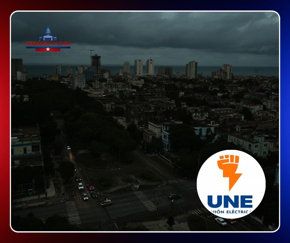 Reconectan al SEN las provincias orientales de Cuba tras falla eléctrica en Holguín
