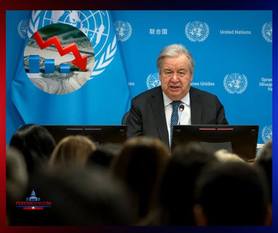 ONU advierte riesgo de colapso financiero en 2026
