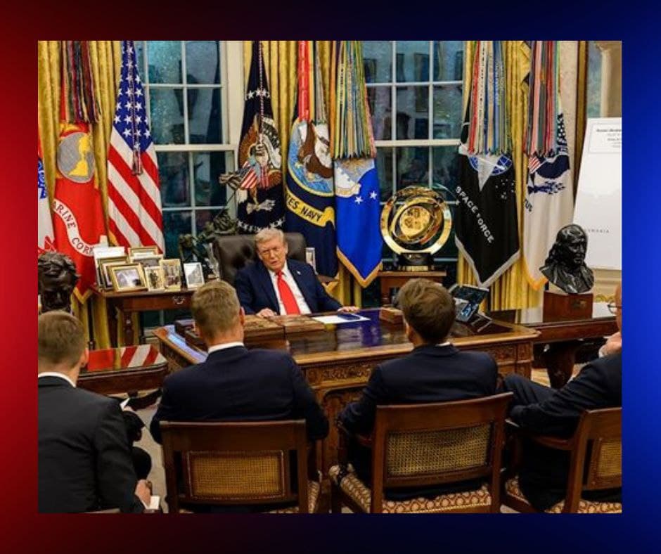 Trump provoca polémica con imagen de IA que cubre Cuba y Venezuela con la bandera de EE.UU.