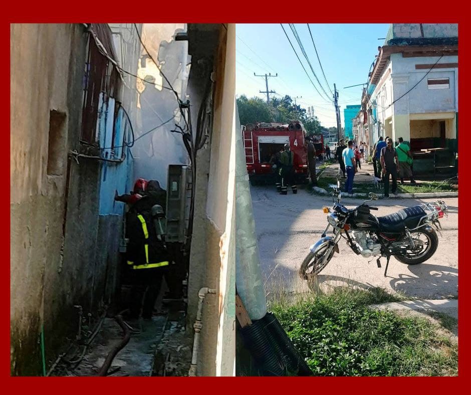 Incendio en Infanta y Washington provoca alarma en La Habana