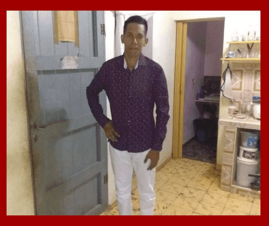 Buscan a Cristian Jesús, joven de 20 años desaparecido en Holguín con diagnóstico psiquiátrico