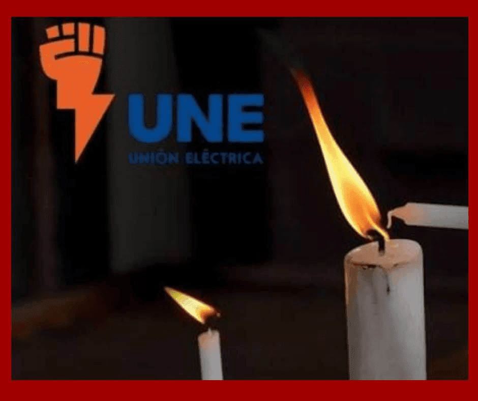 UNE reconoce crisis energética en Cuba por falta de divisas y bloqueo financiero