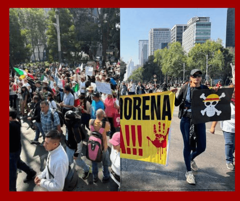 Movilización de la Generación Z en Ciudad de México exige reformas políticas y seguridad