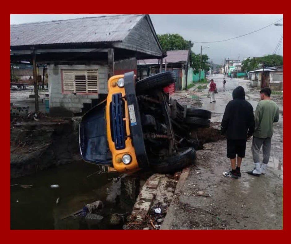 Accidente de tránsito en Holguín por mal estado de puente