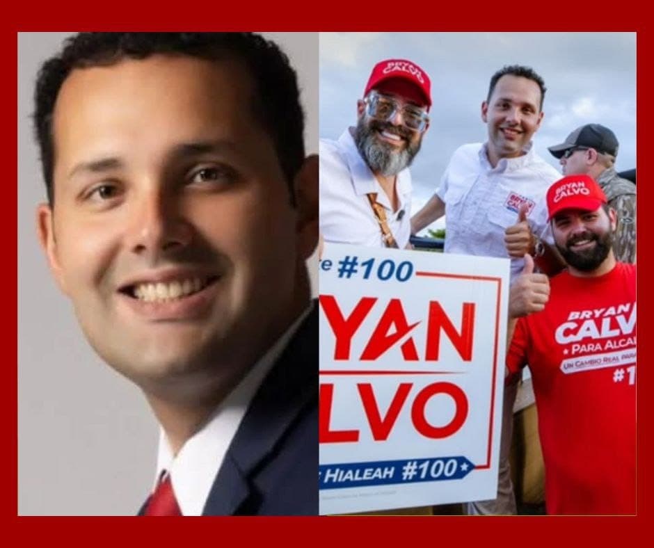 ¡VICTORIA DECISIVA! Bryan Calvo, Nuevo Alcalde de Hialeah, Promete Mano Dura Contra la Dictadura Cubana
