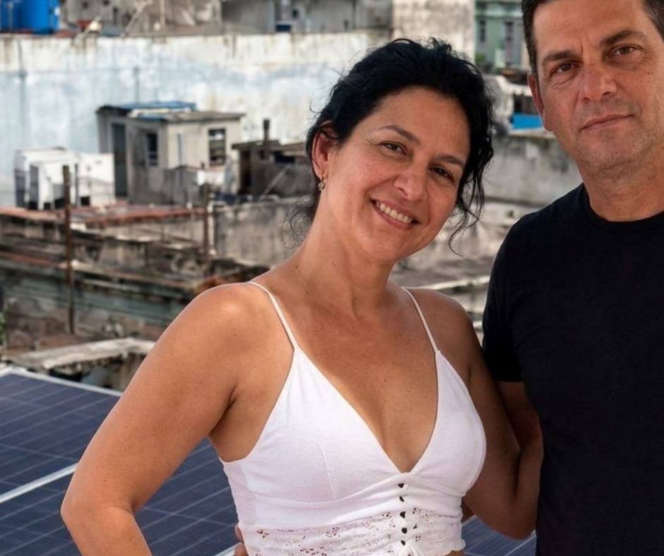 Asesinato por paneles solares en La Habana