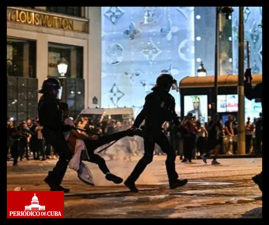 Disturbios en París tras clasificación del PSG a la final