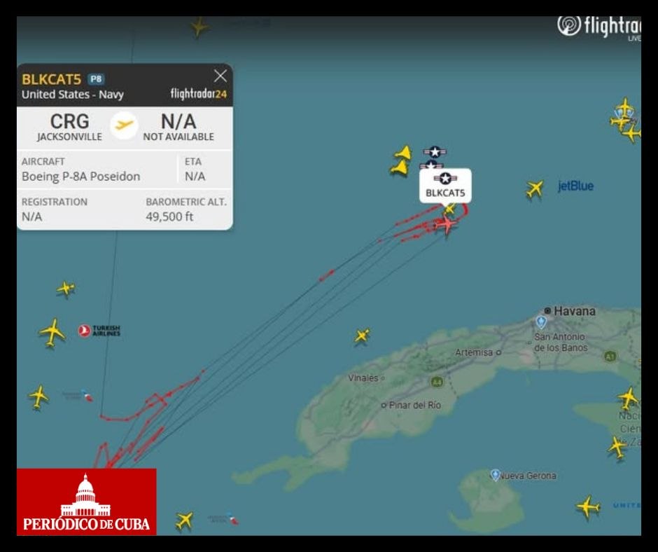 Dron estadounidense cerca de Cuba: vigilancia en Artemisa