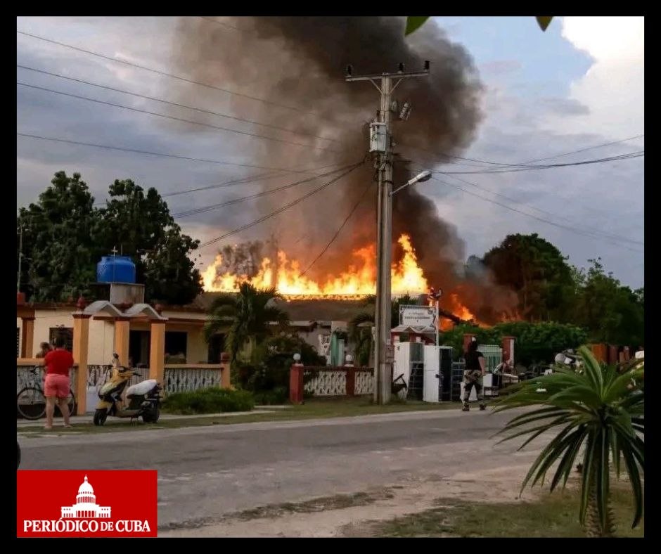 Incendio en Playa Girón: presunta explosión de baterías