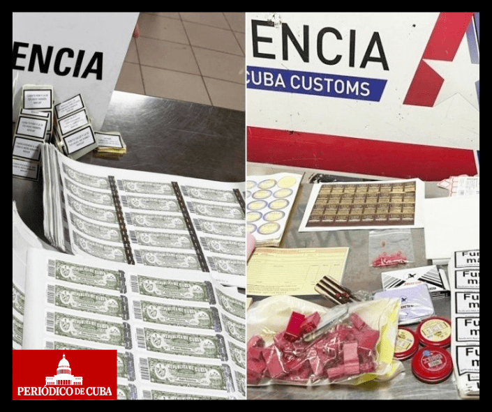 Detectan materiales para falsificar tabacos en el aeropuerto de La Habana