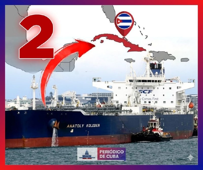 Envío de petróleo de Rusia a Cuba refuerza suministro en crisis energética