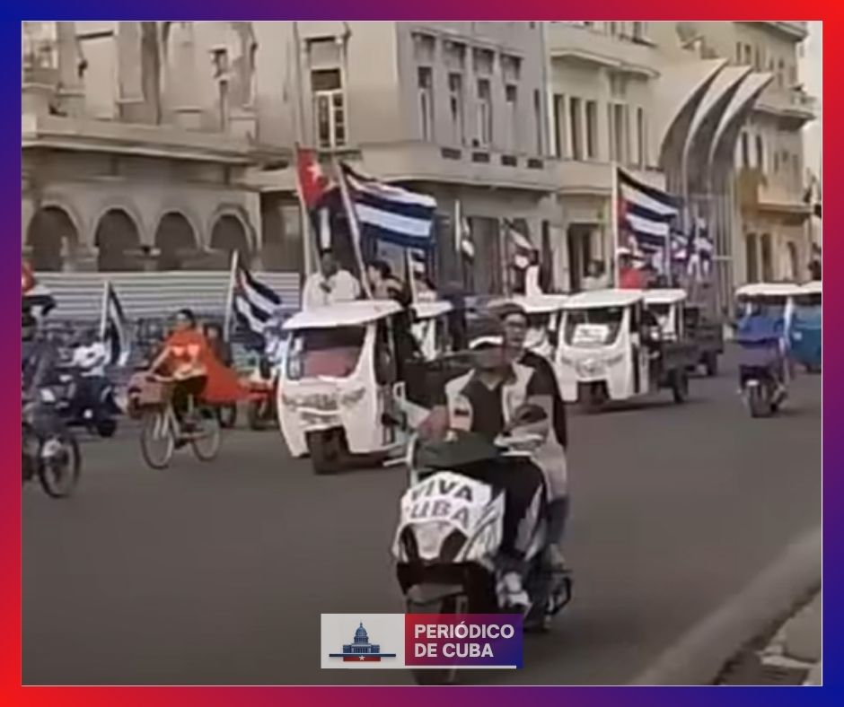 Marcha en bicicleta homenaje a Fidel Castro en el Malecón: simbolismo político en medio de la crisis cubana
