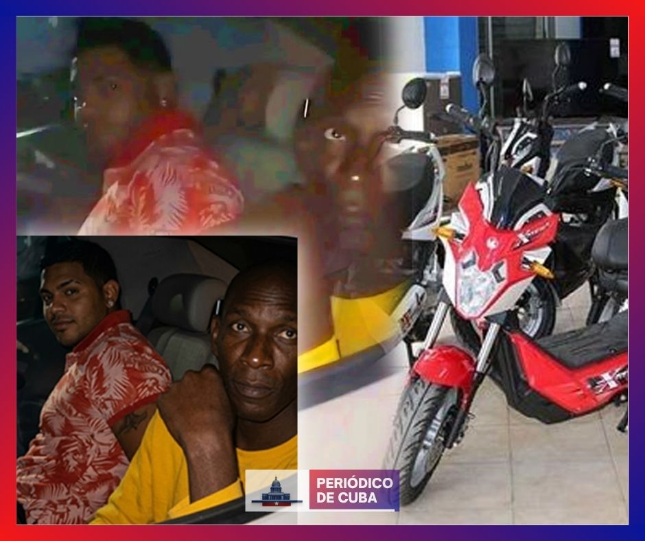 Detienen a ladrones de motos eléctricas en Guantánamo tras robos nocturnos