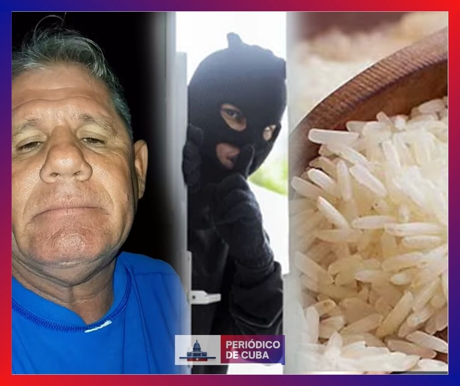 Robo de alimentos por una ventana en Cuba en medio de crisis