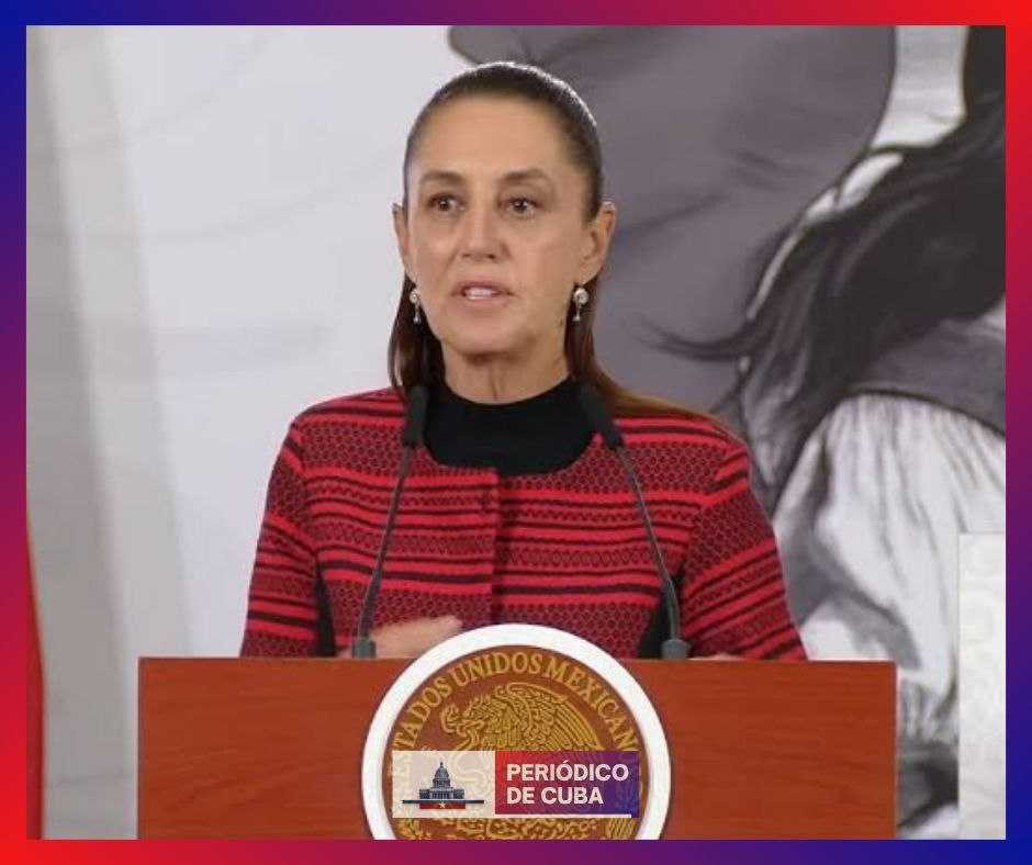 Sheinbaum dona 20.000 pesos a Cuba como gesto personal