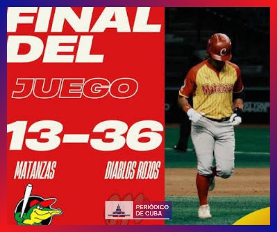 Crisis del béisbol cubano tras derrota 36‑13 en México