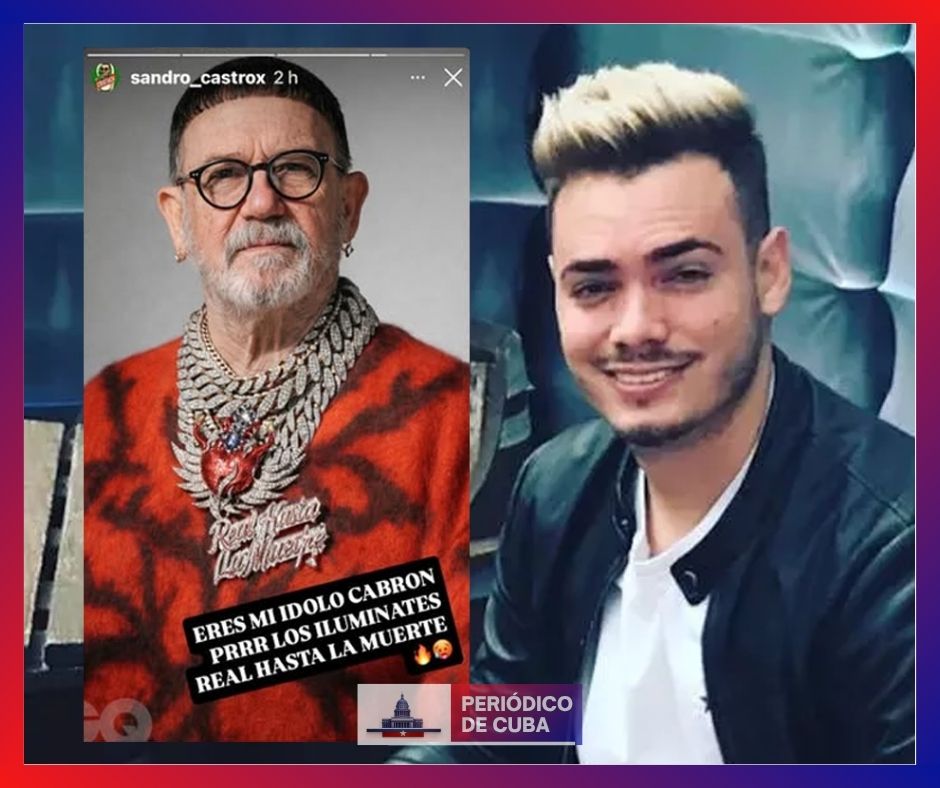 Pulla de Sandro Castro a Silvio Rodríguez expone el absurdo militarista en Cuba