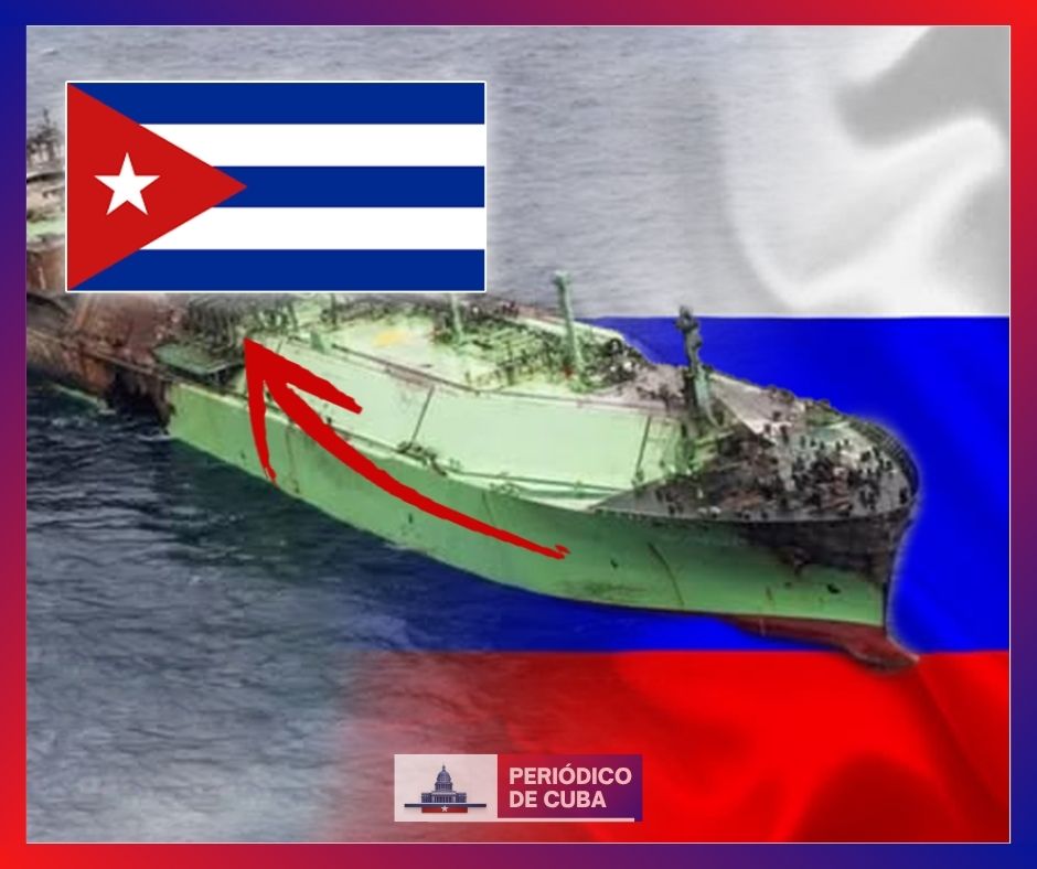 Se acerca a Cuba un buque petrolero ruso con 740.000 barriles de crudo