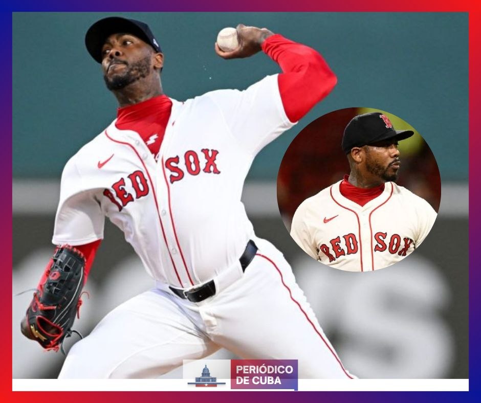 Aroldis Chapman alcanza su salvado 368 y empata a Papelbon en lista histórica de MLB