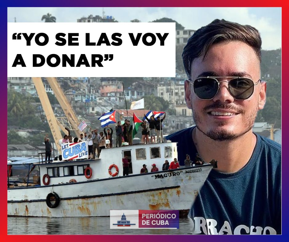 Sandro Castro se burla de la ayuda solidaria a Cuba en polémico video